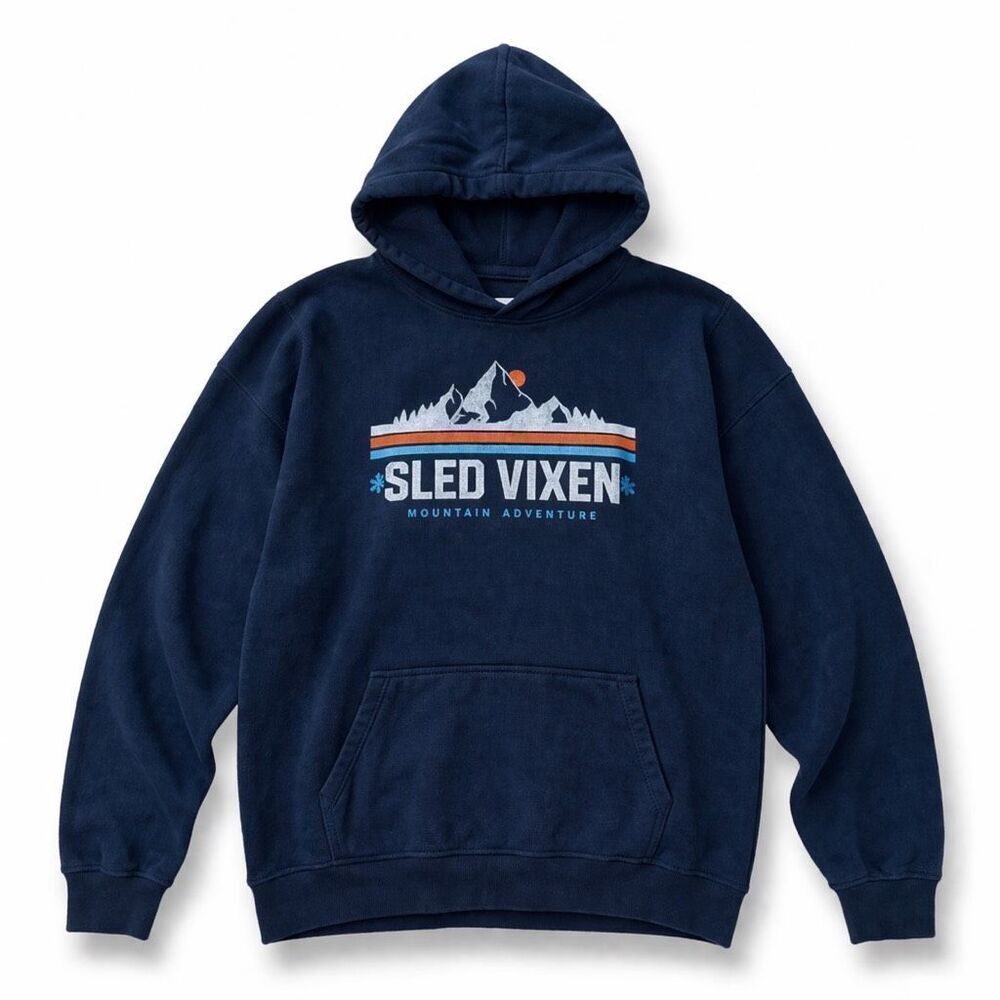 Off Road Vixens Womens Navy Sled Vixen Mountain Adventure Hooded Jacket Size 3XL